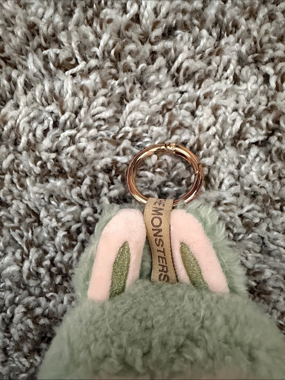 Labubu macarons- green  Keychain - Picture 4 of 5